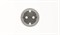 Накладка для розетки SCHUKO с плоской поверхностью, серия SKY Moon, кольцо хром - фото 137964