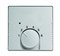 Плата центральная (накладка) для механизма терморегулятора  1099 UHK, серия Future/Axcent/Carat/Династия, цвет ссеребристый алюминий - фото 144840